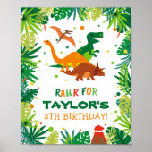 Poster d'Affiche de bienvenue d'anniversaire de Di (Devant)