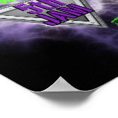 Poster d'Affiche de bienvenue d'anniversaire du Ca (Coin)