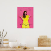 Poster d'Affiche de bienvenue de fête d'anniversai (Cuisine)