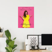 Poster d'Affiche de bienvenue de fête d'anniversai (Bureau à domicile)