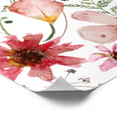 Poster d'Affiche de bienvenue de Fête des mariées  (Coin)