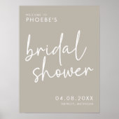 Poster d'Affiche de bienvenue de Fête des mariées (Devant)