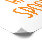 Poster d'Affiche de bienvenue de la fête d'Hallowe (Coin)