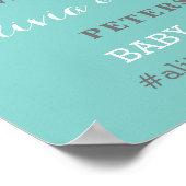 Poster d'Affiche de bienvenue Little Man, Baby sho (Coin)