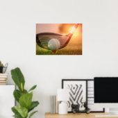 Poster d'affiche de golf (Bureau à domicile)