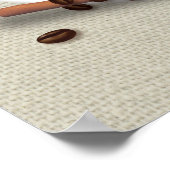 Poster d'affiche de la chouette de café (Coin)