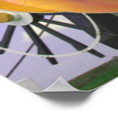 Poster d'affiche de moulin à vent Orange Tulip (Coin)