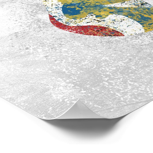 Poster d'affiche du symbole Pi occupé (Coin)