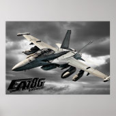 Poster d'affiche EA-18G Growler (Devant)