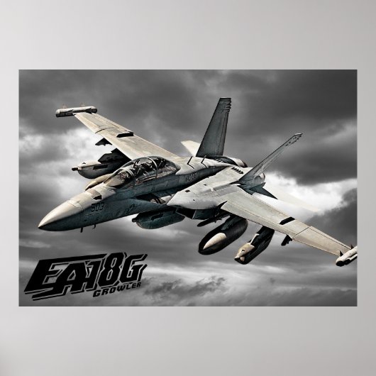 Poster d'affiche EA-18G Growler (Devant)