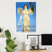 Poster d'affiche Économies de guerre de Victoire v (Bureau à domicile)