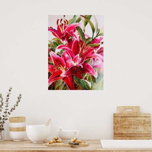 Poster d'affiche en toile d'impression originale r (Cuisine)
