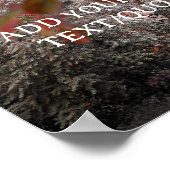 Poster d'affiche Motivational Custom Text Trees &  (Coin)