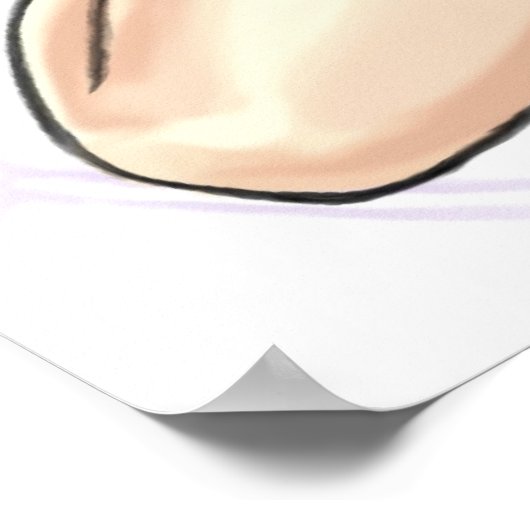 Poster d'affiche Pink Haired Catgirl (Coin)