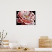 Poster d'affiche rose ancienne imprimé (Cuisine)