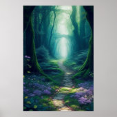 Poster d'affiche Téléchargeable de Forêt Enchantée (Devant)