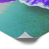 Poster d'affiche violet Pansy (Coin)