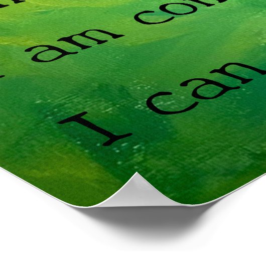 Poster d'Affirmation "Broken into Beauty" (Matte) (Coin)