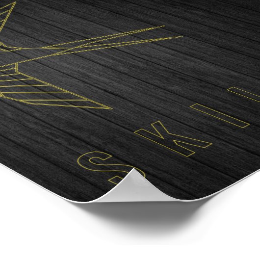 Poster d'affirmation de motivation pour améliorer  (Coin)