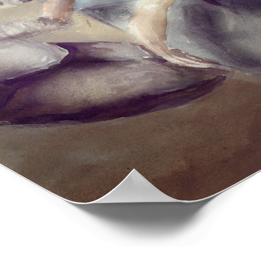 Poster d'affirmation de naissance - "Naissance dou (Coin)