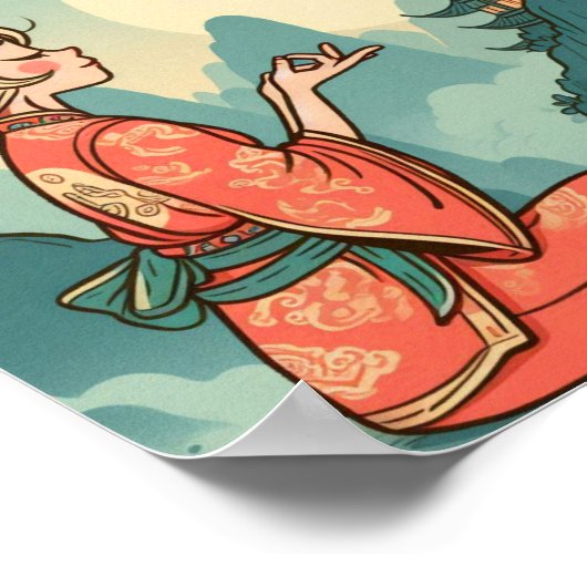 Poster d'Affirmation "I Stay Calm" (Coin)