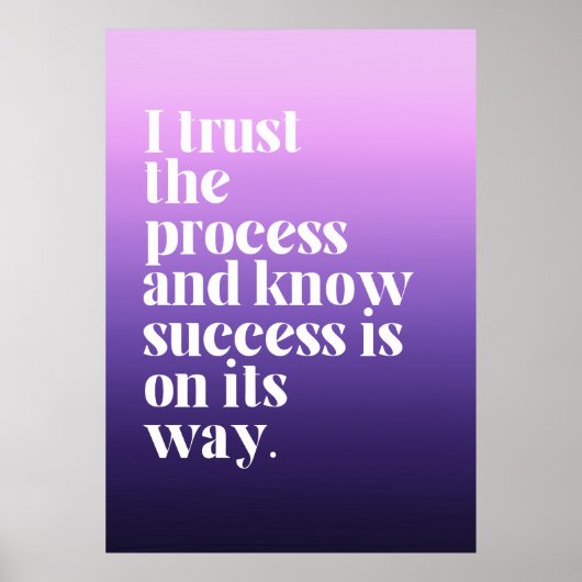 Poster d'Affirmation Self Love (Devant)