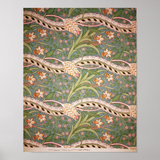 Poster Daffodil Chintz', 1875 (Devant)