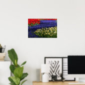 Poster Daffodiles, hyacinthe et tulipes (Bureau à domicile)