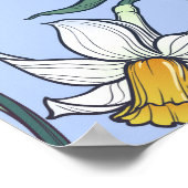Poster Daffodils Art : Nouveau Printemps (Coin)