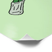 Poster Daffodils traversés (Coin)