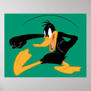 Poster DAFFY DUCK™ Balayage d'un poinçon