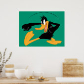 Poster DAFFY DUCK™ Balayage d'un poinçon (Cuisine)