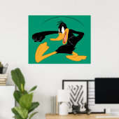 Poster DAFFY DUCK™ Balayage d'un poinçon (Bureau à domicile)