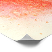 Poster DAFFY DUCK™ en orange (Coin)