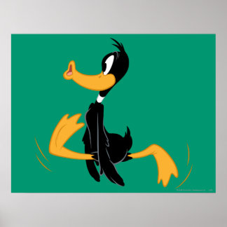 Poster DAFFY DUCK™ Être fou