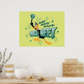 Poster DAFFY DUCK™ riche et riche (Cuisine)