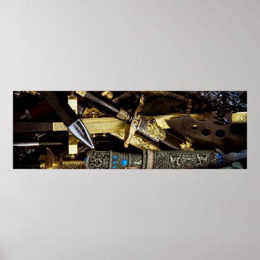 Poster Dagers, Dirks et Sabres (Devant)