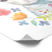 Poster d'agneau mignon bébé mouton crèche mur impr (Coin)