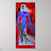 Poster Dahla se sent bleu (Devant)