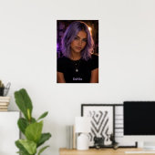 Poster Dahlia (Bureau à domicile)