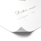 Poster Dahlia (Coin)