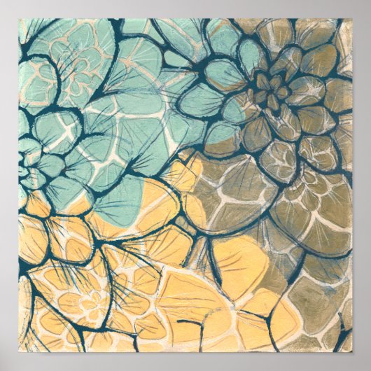 Poster Dahlia Dance I (Devant)