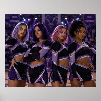 Poster Dahlia, Demi, Dania & Mila