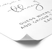 Poster DAHLIA Devinez où ils étaient à la Baby Shower de (Coin)