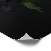 Poster Dahlia Flowers (Coin)