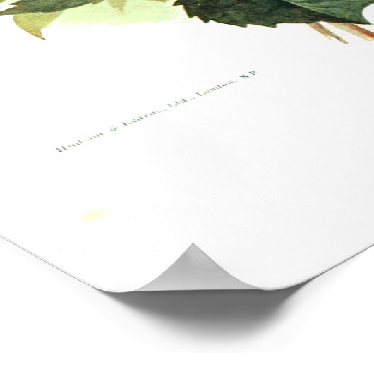 Poster Dahlia 'Orange Fire King' (Coin)