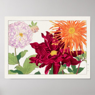 Poster Dahlia par Tanigami Konan