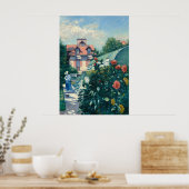 Poster Dahlias - Gustave Caillebotte Art (Cuisine)