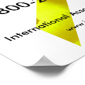 Poster d'aide à la sensibilisation au suicide (Coin)