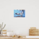 Poster d'ailes Grand Héron Bleu (Cuisine)